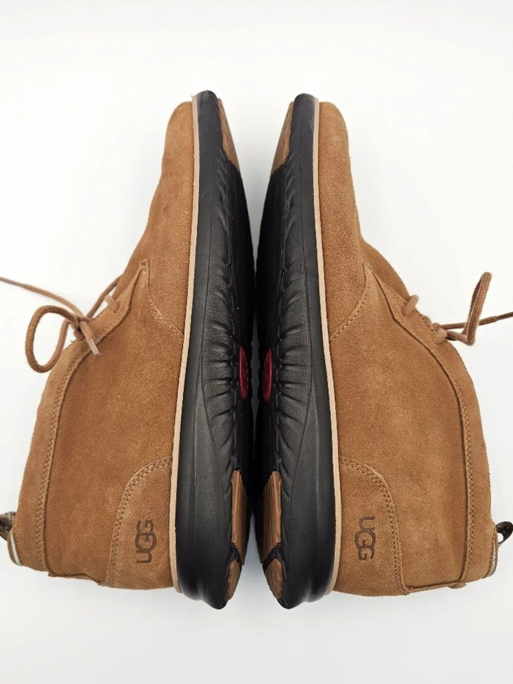 UGG Union Chukka Suede Lace Up Chukka Boots Chestnut 1120984 Men’s Size 11